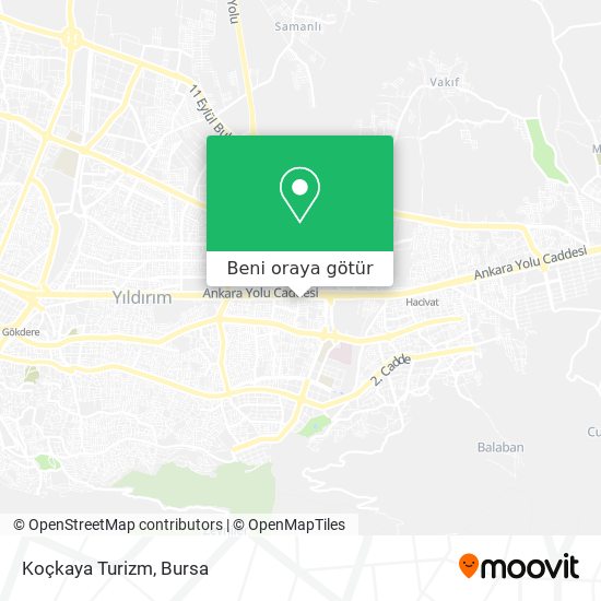 Koçkaya Turizm harita
