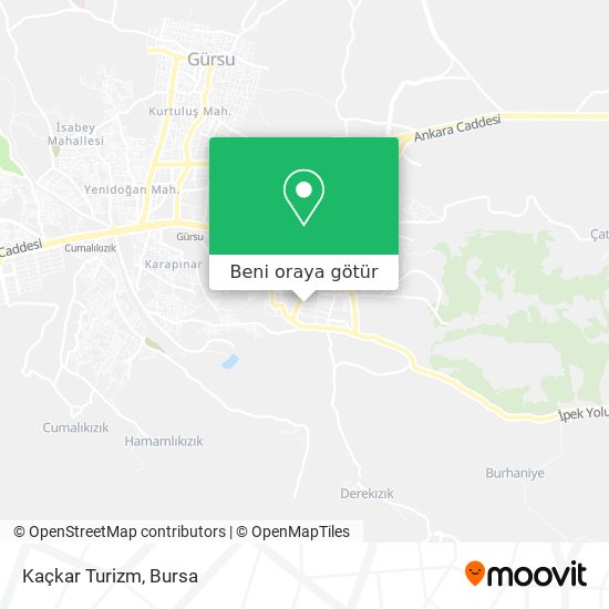 Kaçkar Turizm harita