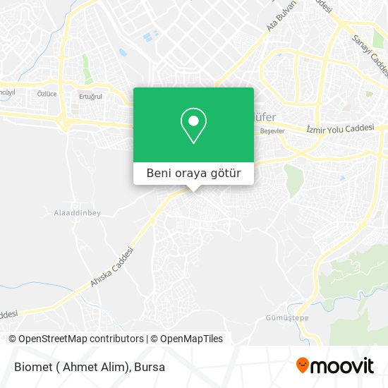 Biomet ( Ahmet Alim) harita