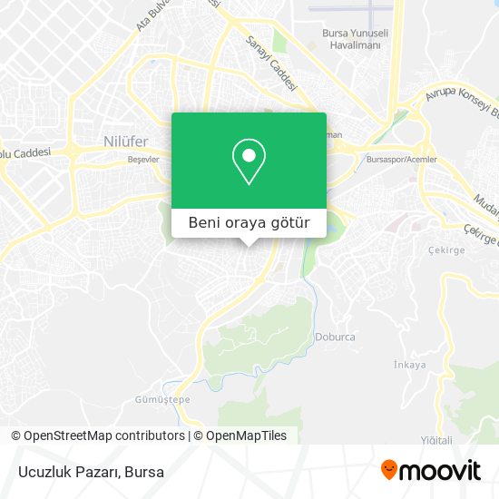 Ucuzluk Pazarı harita