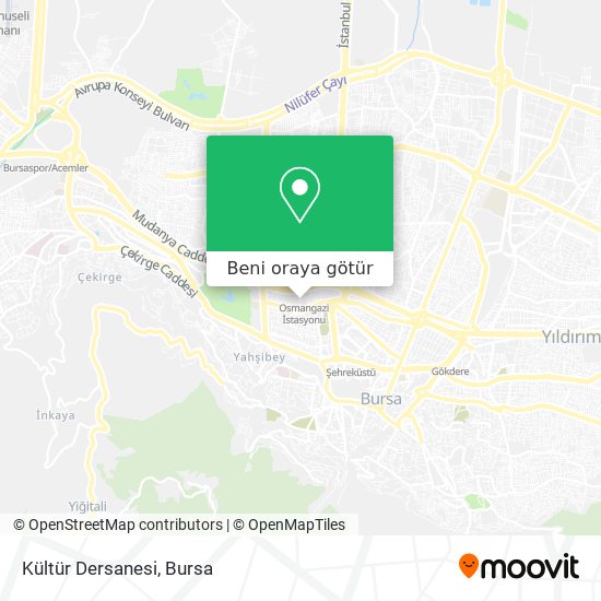 Kültür Dersanesi harita