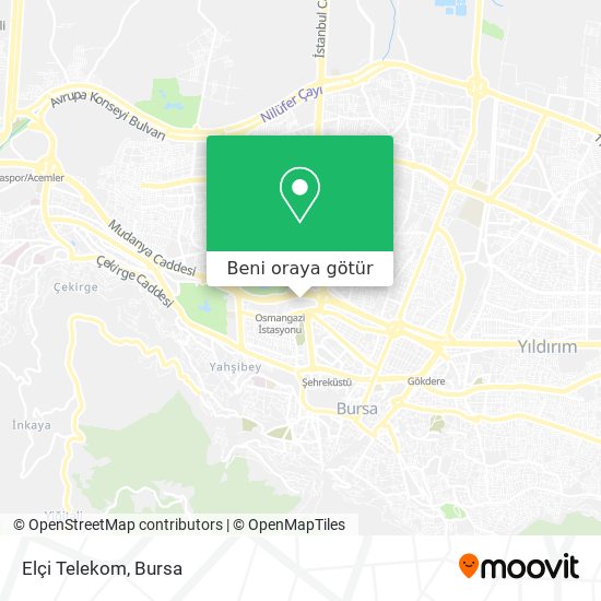 Elçi Telekom harita