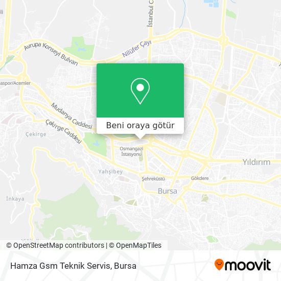 Hamza Gsm Teknik Servis harita