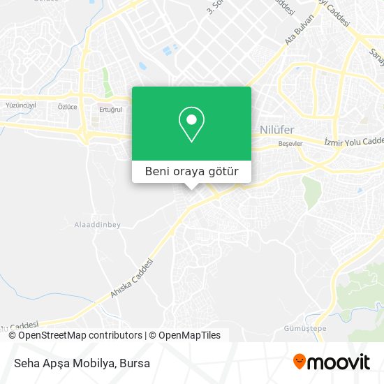 Seha Apşa Mobilya harita