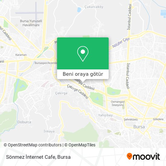 Sönmez İnternet Cafe harita