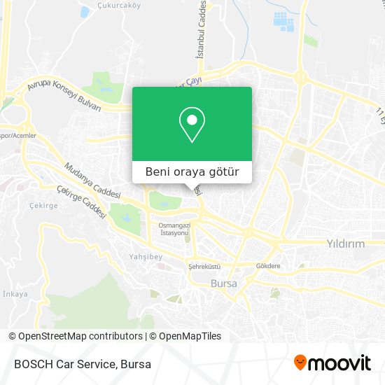 BOSCH Car Service harita