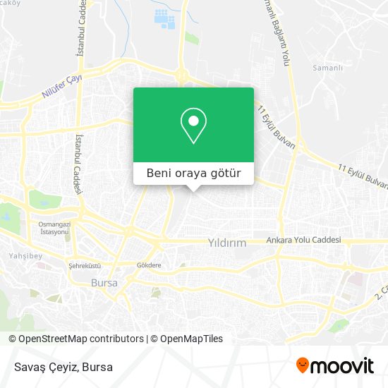 Savaş Çeyiz harita