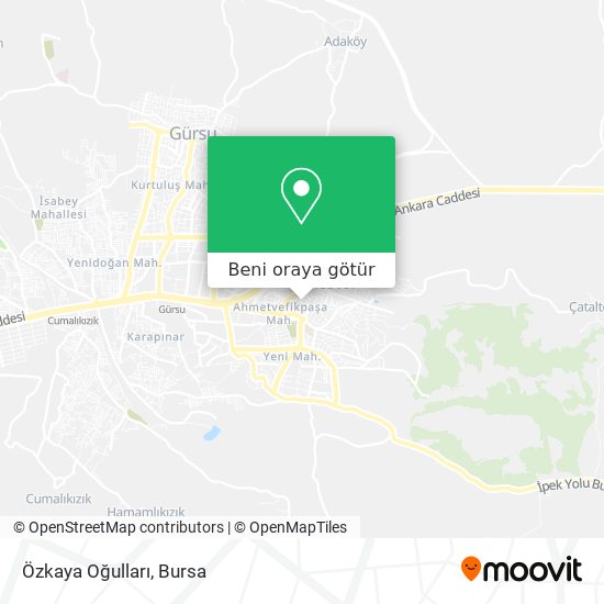 Özkaya Oğulları harita