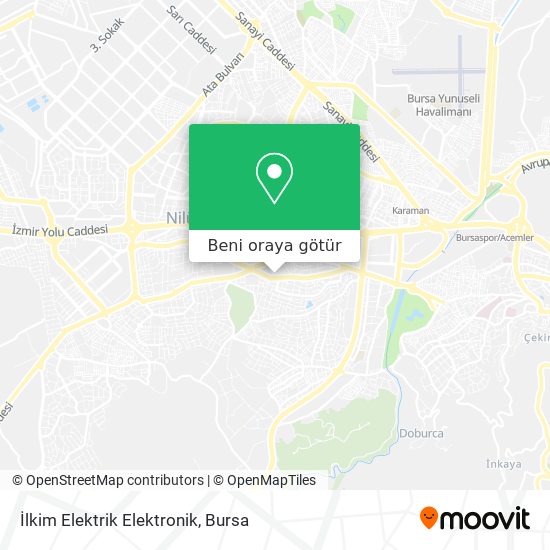İlkim Elektrik Elektronik harita