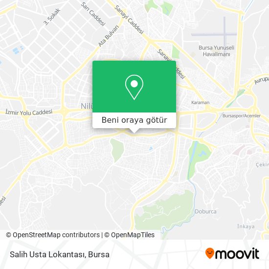 Salih Usta Lokantası harita