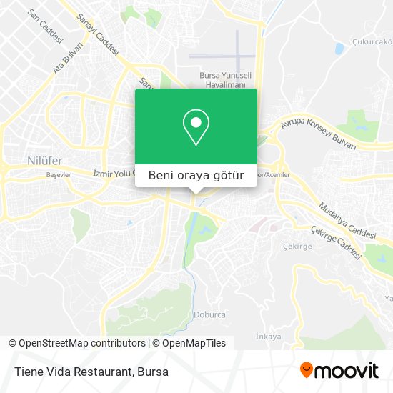 Tiene Vida Restaurant harita