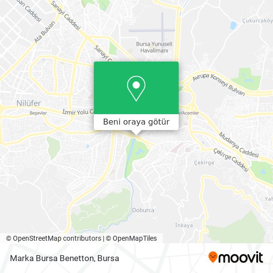 Marka Bursa Benetton harita