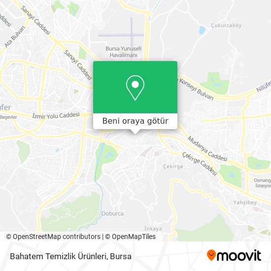Bahatem Temizlik Ürünleri harita