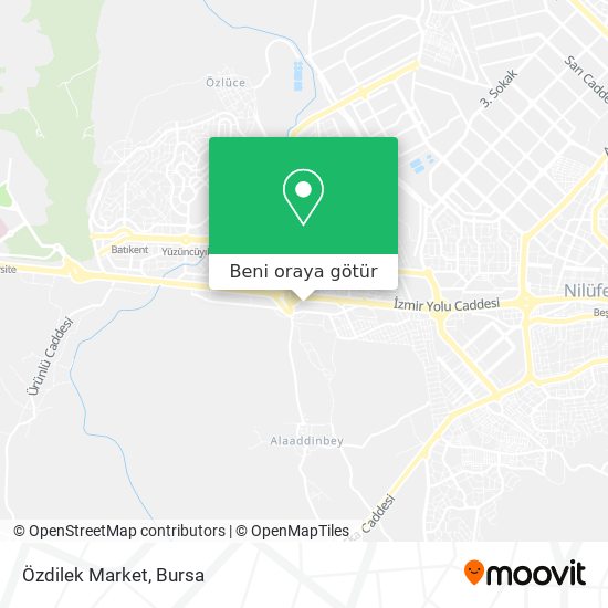 Özdilek Market harita