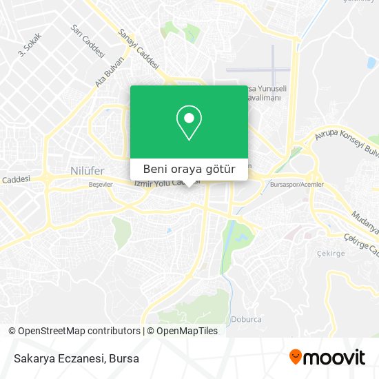Sakarya Eczanesi harita