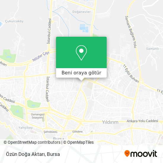 Özün Doğa Aktarı harita