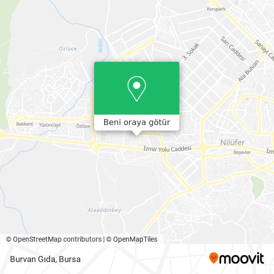 Burvan Gıda harita