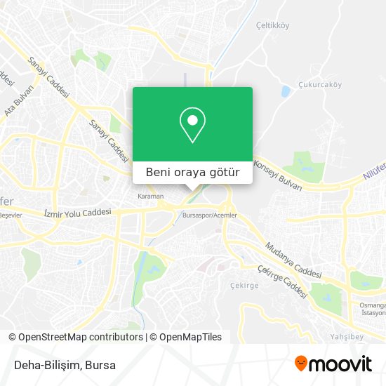 Deha-Bilişim harita