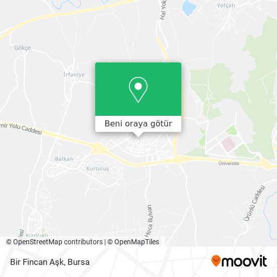 Bir Fincan Aşk harita
