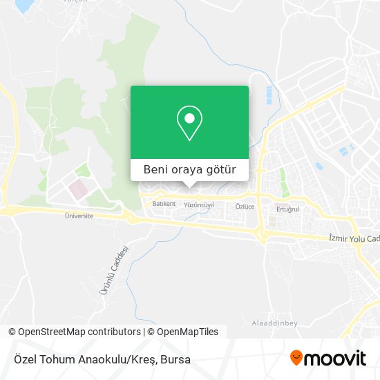 Özel Tohum Anaokulu/Kreş harita