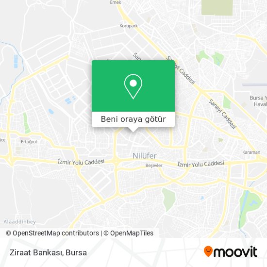 Ziraat Bankası harita
