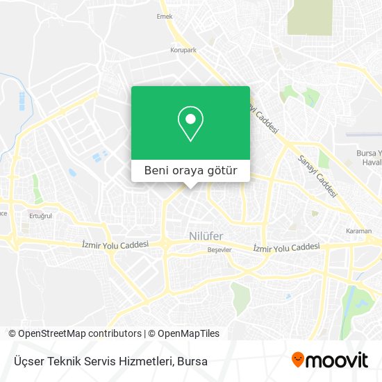 Üçser Teknik Servis Hizmetleri harita