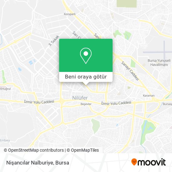 Nişancılar Nalburiye harita