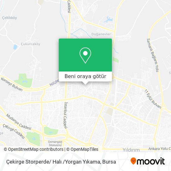 Çekirge Storperde/ Halı /Yorgan Yıkama harita