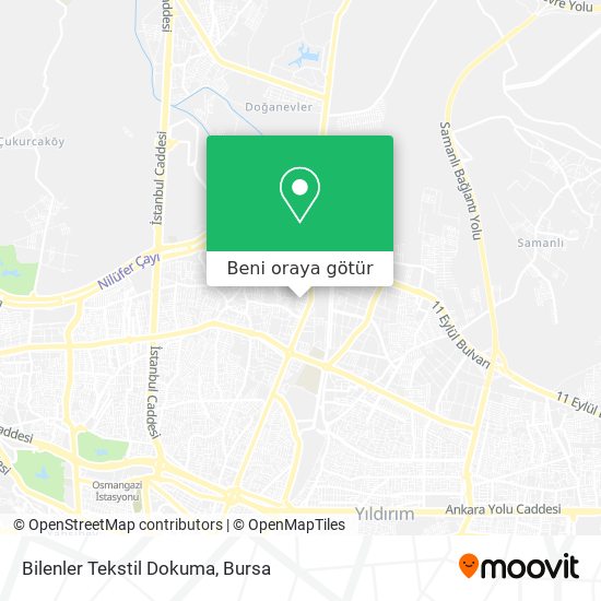 Bilenler Tekstil Dokuma harita