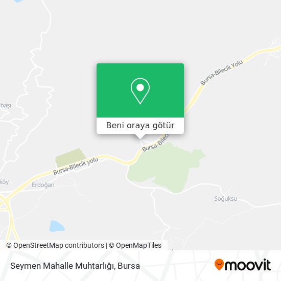 Seymen Mahalle Muhtarlığı harita