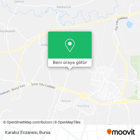 Karakız Eczanesı harita