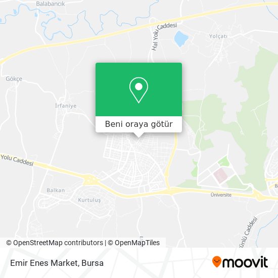 Emir Enes Market harita