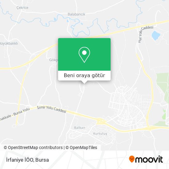 İrfaniye İÖO harita