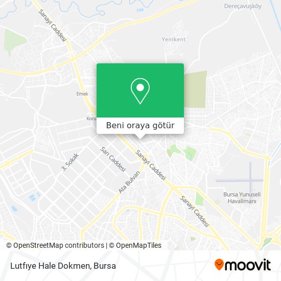 Lutfıye Hale Dokmen harita