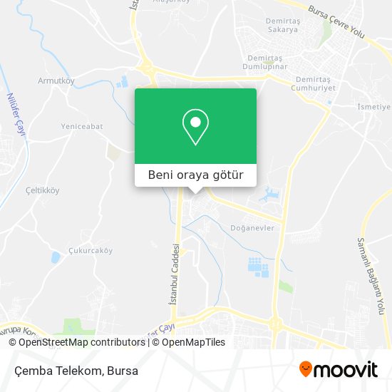 Çemba Telekom harita