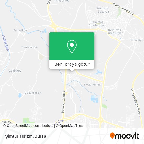 Şimtur Turizm harita