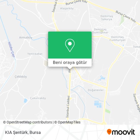 KIA Şentürk harita