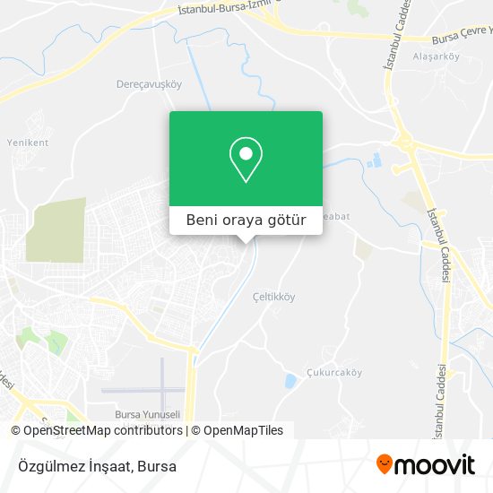 Özgülmez İnşaat harita