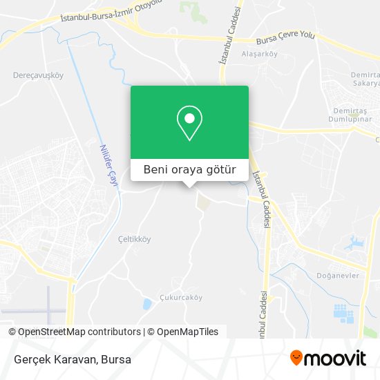Gerçek Karavan harita