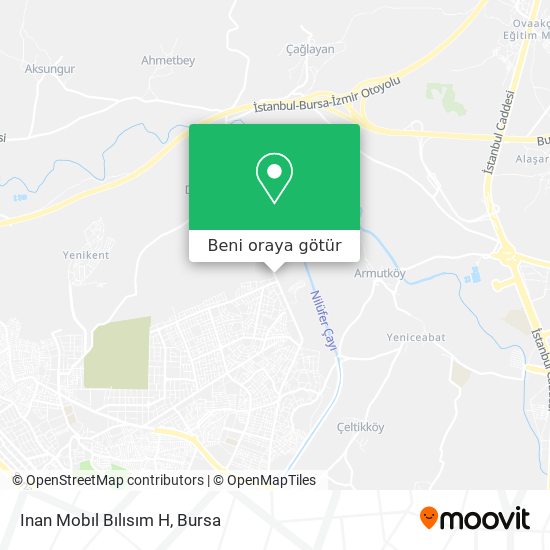 Inan Mobıl Bılısım H harita