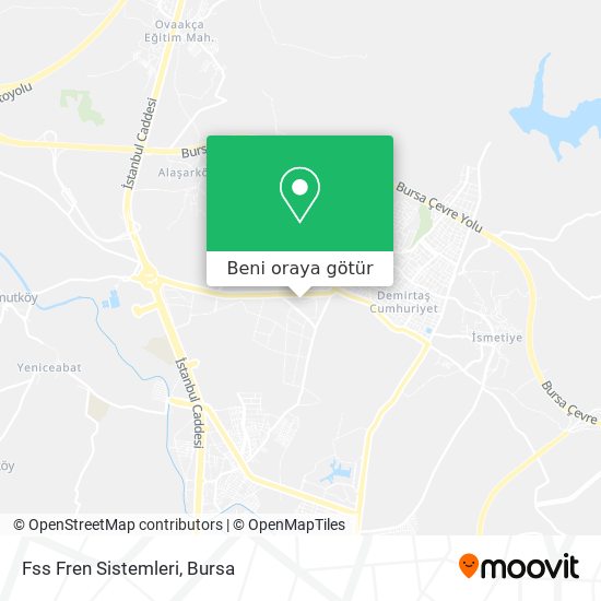 Fss Fren Sistemleri harita