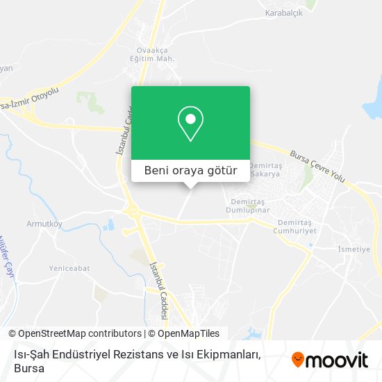 Isı-Şah Endüstriyel Rezistans ve Isı Ekipmanları harita