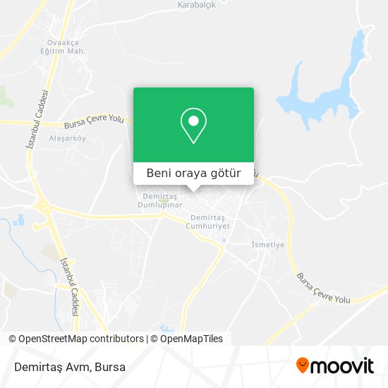 Demirtaş Avm harita