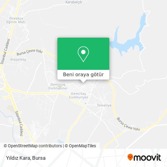 Yıldız Kara harita