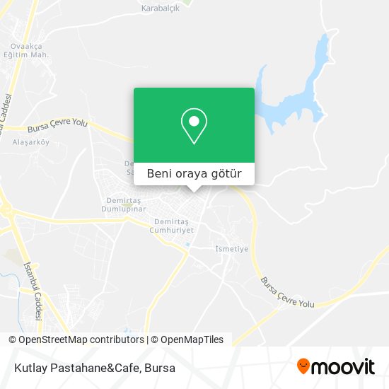 Kutlay Pastahane&Cafe harita