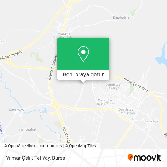 Yılmar Çelik Tel Yay harita