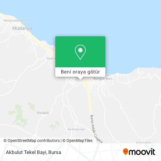 Akbulut Tekel Bayi harita