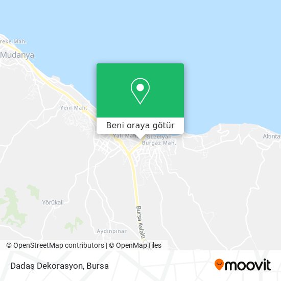 Dadaş Dekorasyon harita
