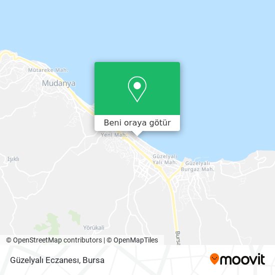 Güzelyalı Eczanesı harita