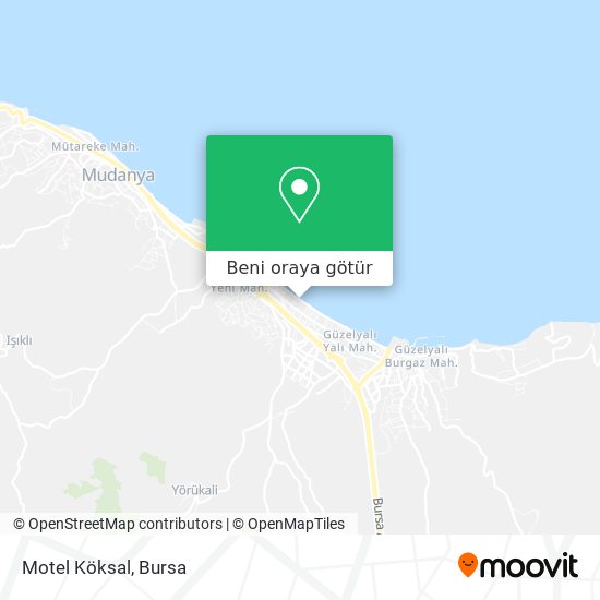 Motel Köksal harita